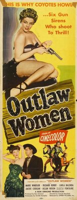 Outlaw Women Wooden Framed Poster