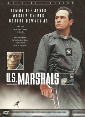 US Marshals Wooden Framed Poster