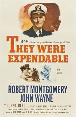 They Were Expendable Canvas Poster
