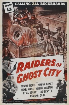 Raiders of Ghost City Wooden Framed Poster