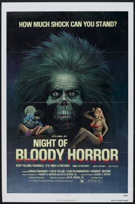 Night of Bloody Horror Poster with Hanger