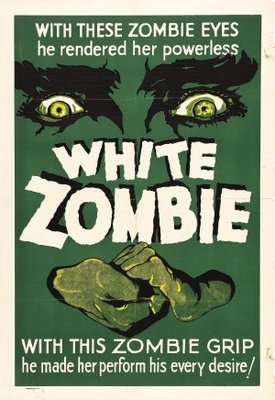 White Zombie Poster with Hanger