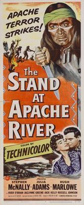 The Stand at Apache River Wooden Framed Poster