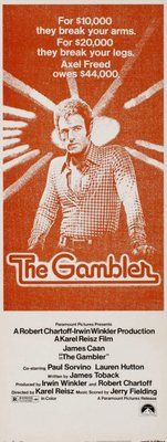The Gambler Poster with Hanger