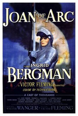 Joan of Arc Poster with Hanger