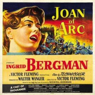 Joan of Arc Poster with Hanger