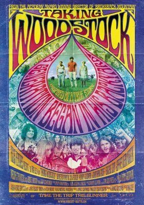 Taking Woodstock Wooden Framed Poster