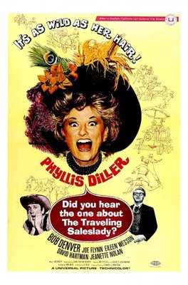 Did You Hear the One About the Traveling Saleslady? Wooden Framed Poster