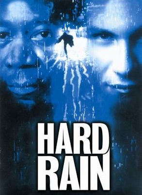 Hard Rain Wooden Framed Poster