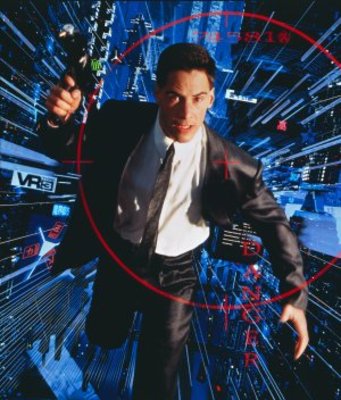 Johnny Mnemonic Poster with Hanger