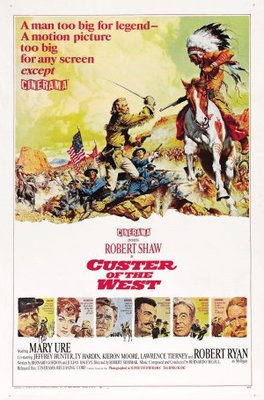 Custer of the West Wood Print