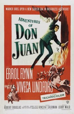 Adventures of Don Juan Canvas Poster