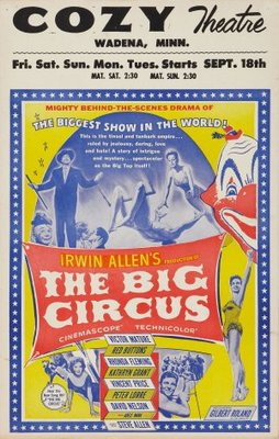 The Big Circus Wooden Framed Poster