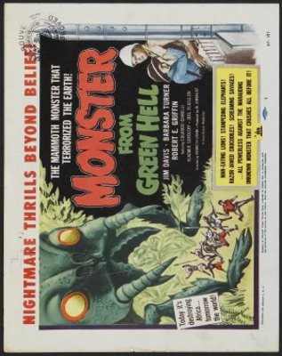 Monster from Green Hell pillow