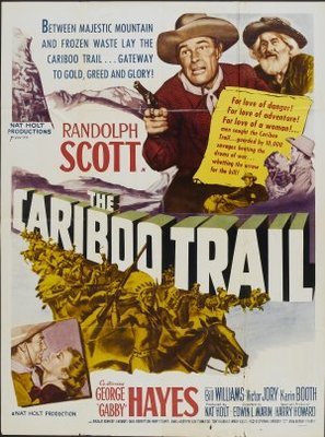 The Cariboo Trail Wooden Framed Poster