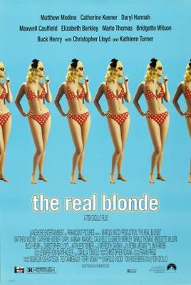 The Real Blonde Poster with Hanger