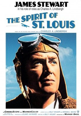 The Spirit of St. Louis Wooden Framed Poster