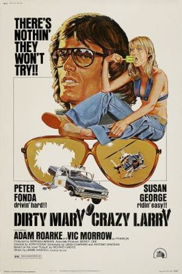 Dirty Mary Crazy Larry Wooden Framed Poster