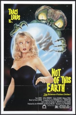 Not of This Earth Wood Print