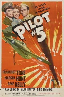 Pilot #5 Metal Framed Poster