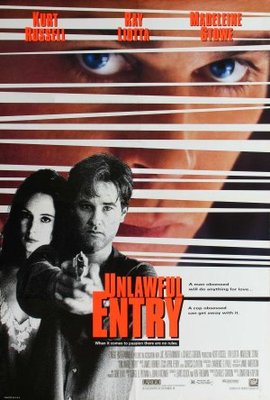 Unlawful Entry Poster with Hanger