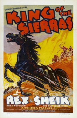 King of the Sierras Metal Framed Poster