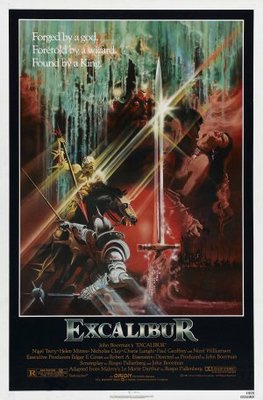 Excalibur Wooden Framed Poster