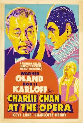 Charlie Chan at the Opera Wooden Framed Poster