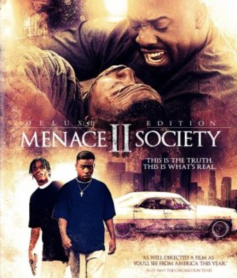 Menace To Society Wooden Framed Poster