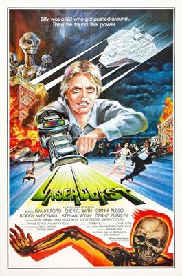 Laserblast Canvas Poster
