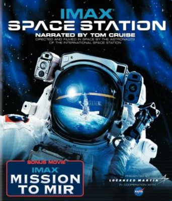 Space Station 3D Metal Framed Poster