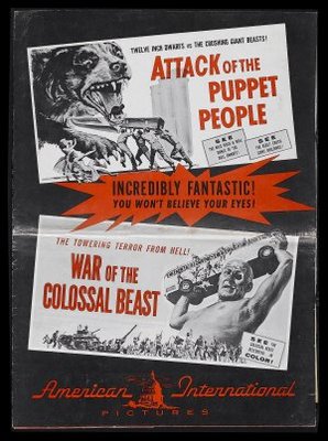 War of the Colossal Beast Wooden Framed Poster