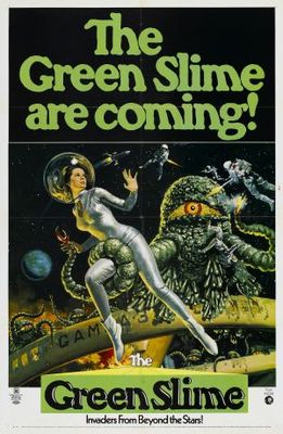 The Green Slime Wooden Framed Poster