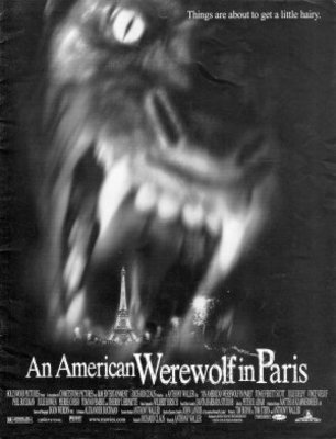 An American Werewolf in Paris Canvas Poster