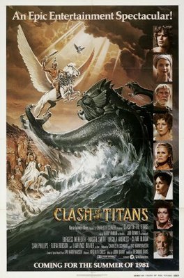 Clash of the Titans Metal Framed Poster