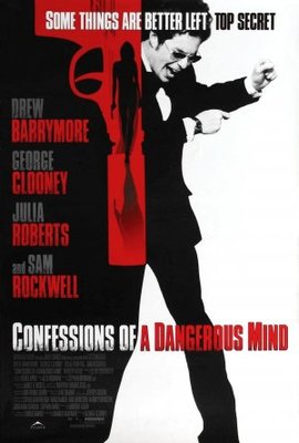 Confessions of a Dangerous Mind Wooden Framed Poster