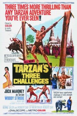 Tarzan's Three Challenges Poster with Hanger