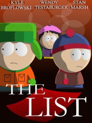 South Park Poster with Hanger