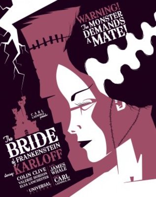 Bride of Frankenstein Metal Framed Poster
