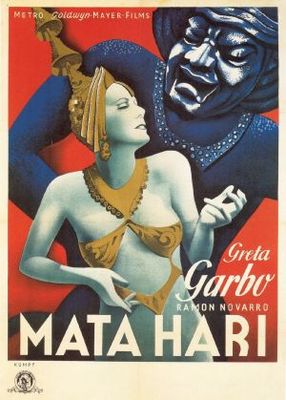 Mata Hari Wooden Framed Poster