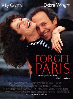 Forget Paris Poster with Hanger