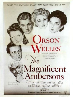 The Magnificent Ambersons pillow