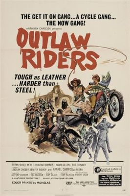 Outlaw Riders Poster with Hanger