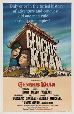 Genghis Khan Wooden Framed Poster