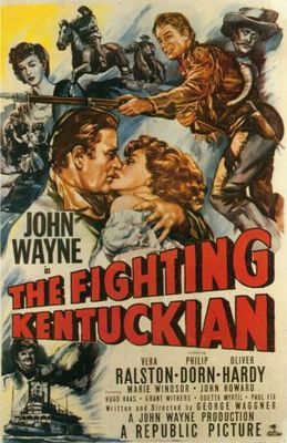 The Fighting Kentuckian Wooden Framed Poster