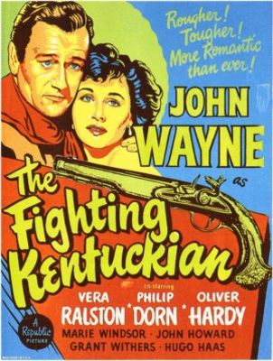 The Fighting Kentuckian Canvas Poster