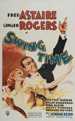 Swing Time Poster with Hanger