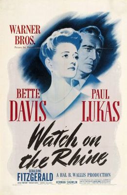 Watch on the Rhine Poster with Hanger