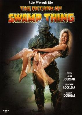 The Return of Swamp Thing Wooden Framed Poster