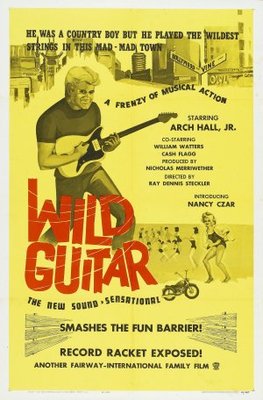 Wild Guitar Canvas Poster
